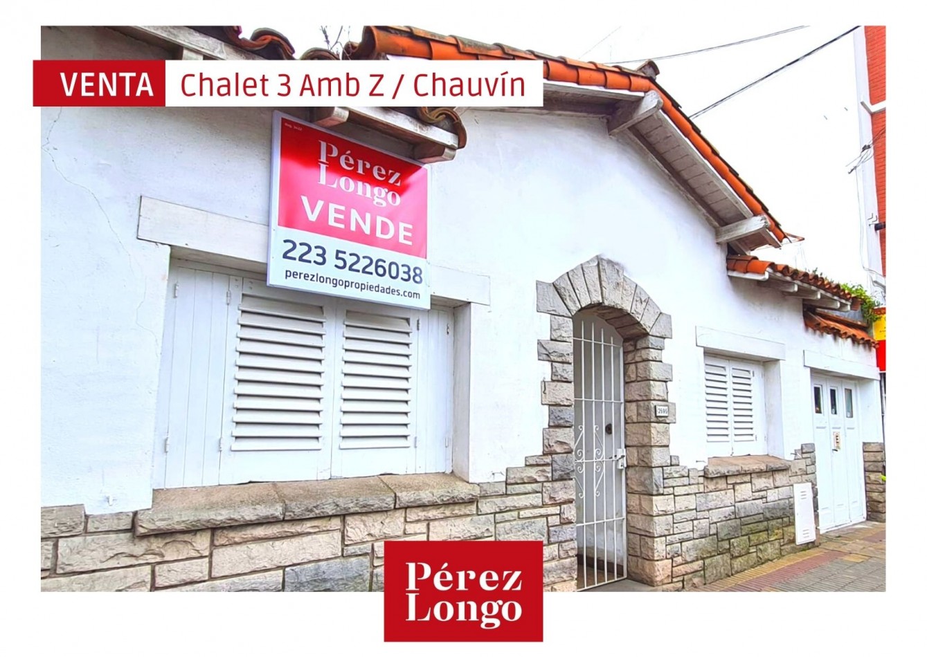 REAL OPORTUNIDAD! CHALET 3 AMB CON COCHERA A RECICLAR