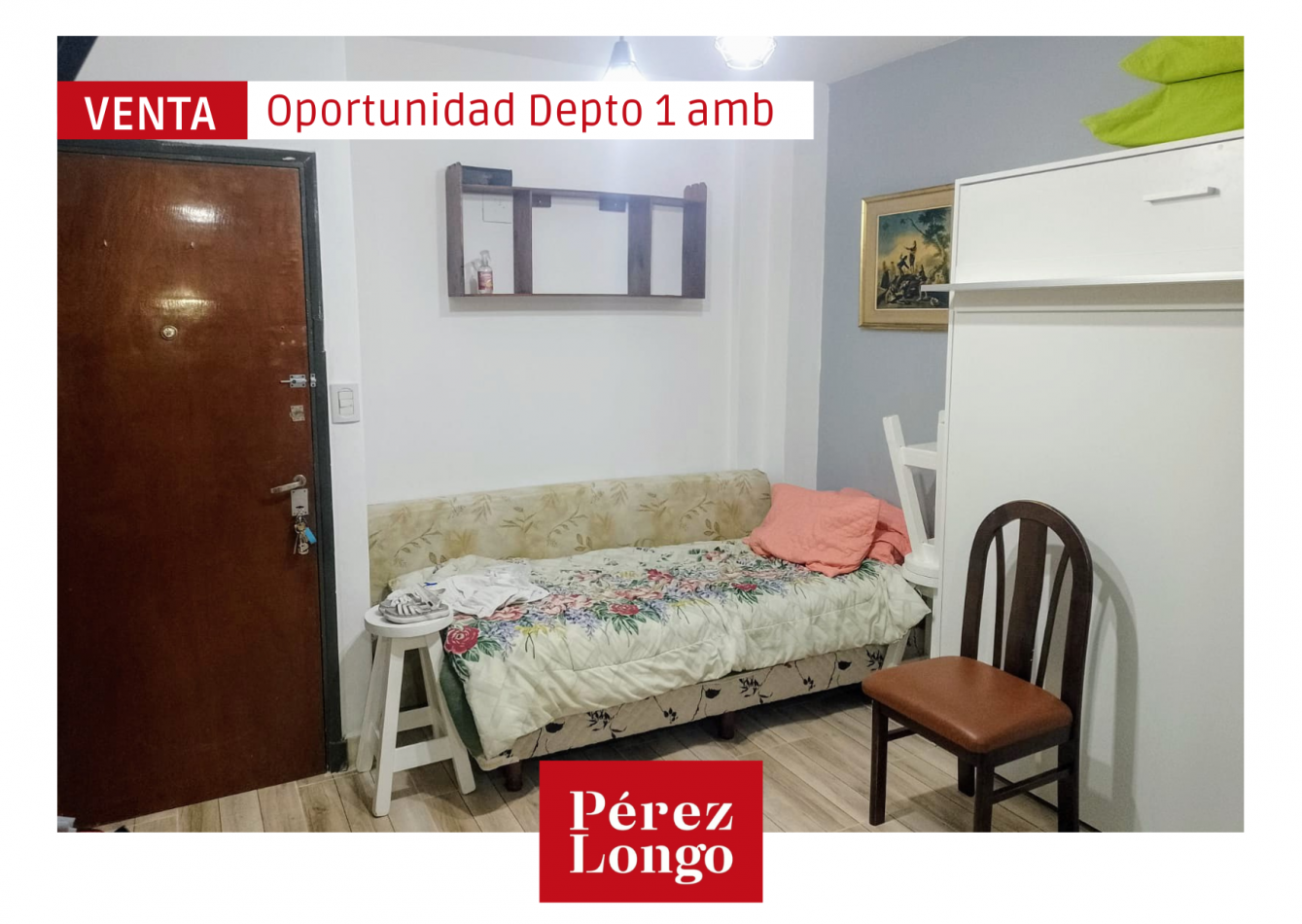 GRAN OPORTUNIDAD DE INVERCION DEPARTAMENTO 1 AMBIENTE