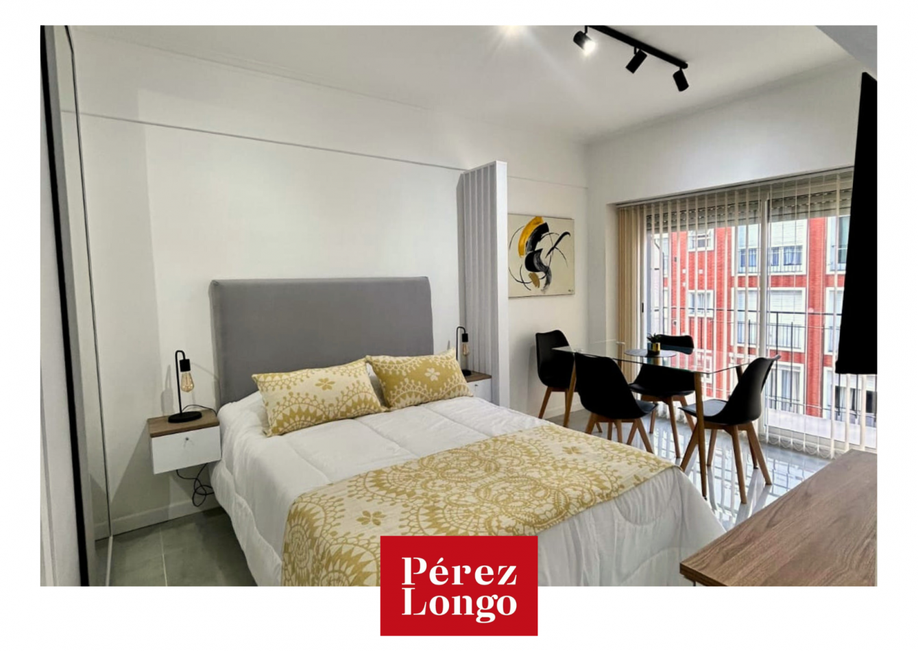 DEPARTAMENTO 1 AMBIENTE CON BALCON CORRIDO