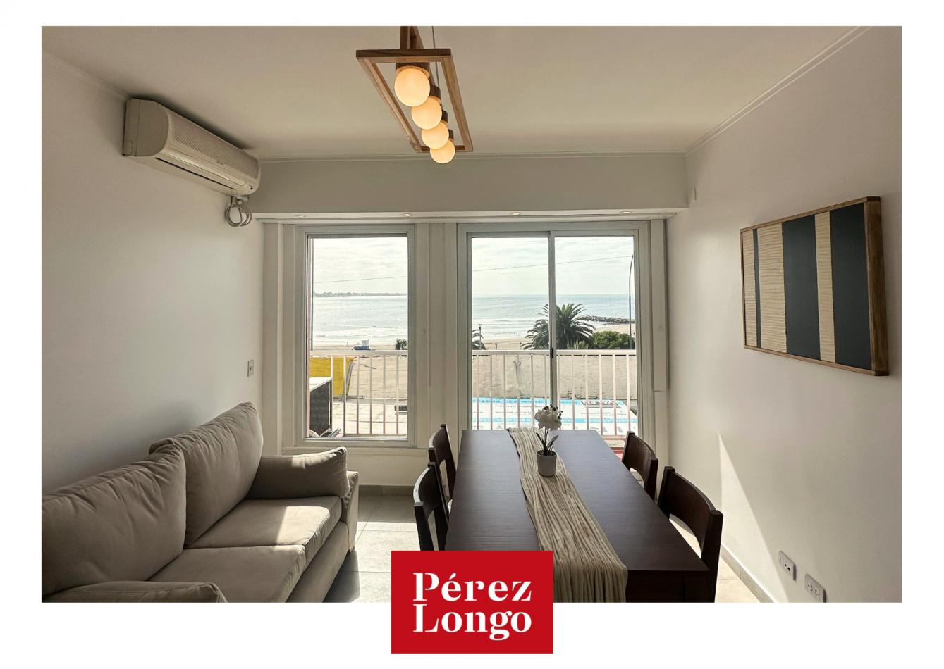 DEPARTAMENTO 3 AMBIENTES CON VISTA AL MAR BALCON TERRAZA Y COCHERA