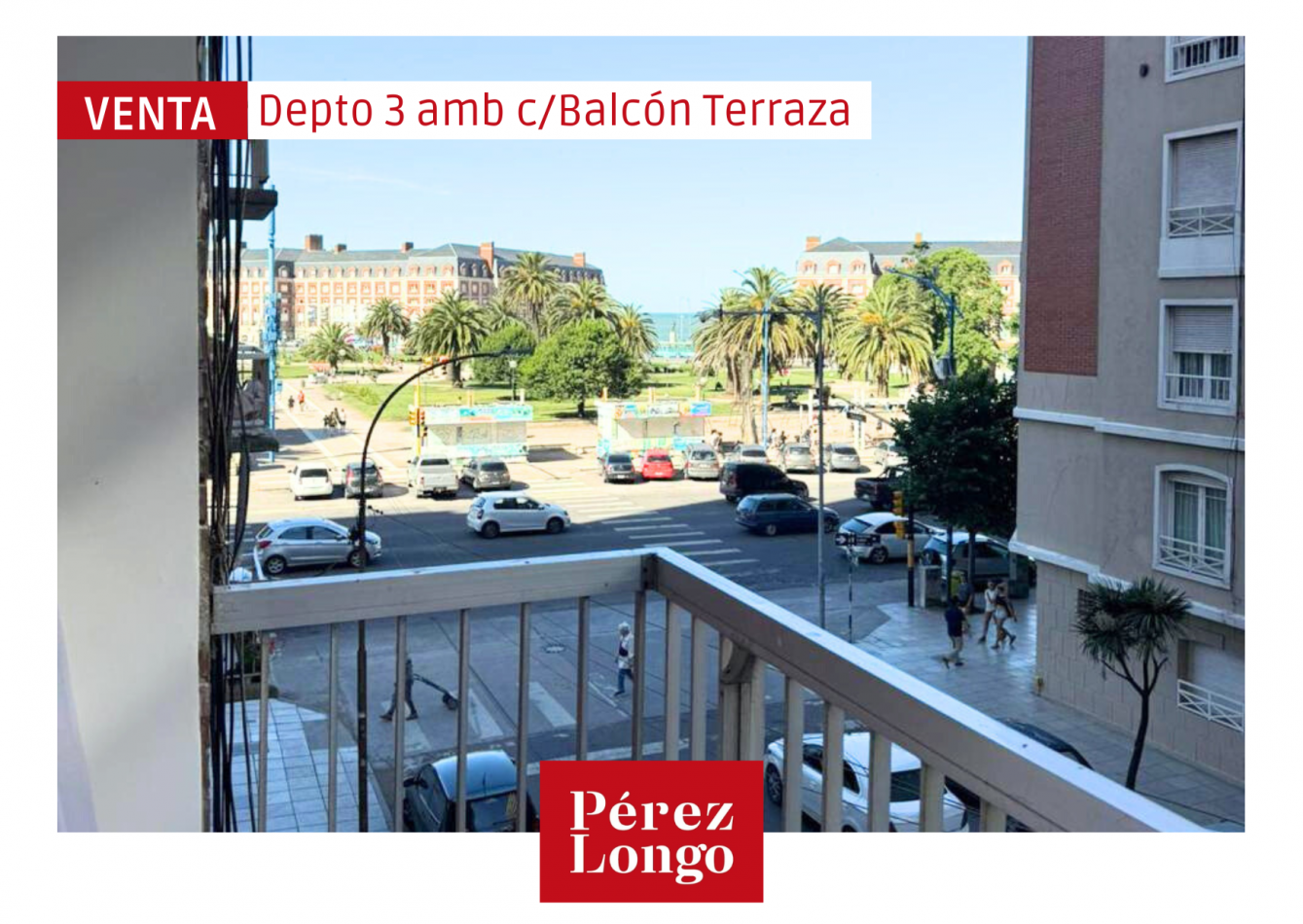 DEPARTAMENTO 3 AMBIENTES CON TERRAZA