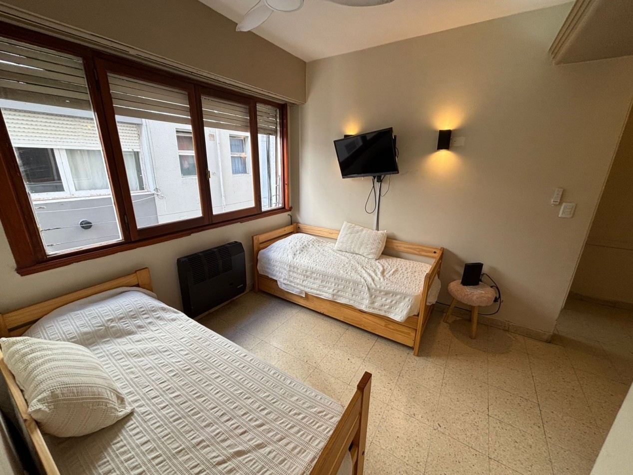 DEPARTAMENTO DE 2 AMBIENTES A 200 MTS DEL MAR
