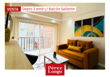 DEPARTAMENTO 2 AMBIENTES CON BALCON