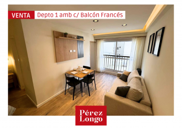 DEPARTAMENTO 1 AMB CON BALCON FRANCES 