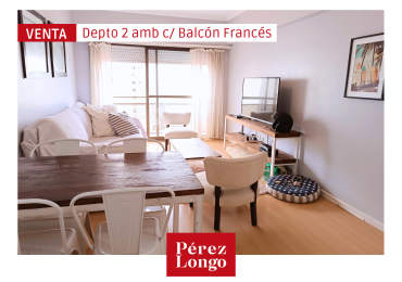 DEPARTAMENTO 2 AMB CON BALCON FRANCES 