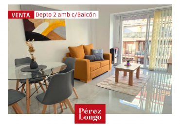 DEPARTAMENTO DE 2 AMBIENTES CON BALCON