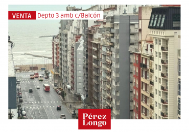 DEPARTAMENTO 3 AMBIENTES CON BALCON
