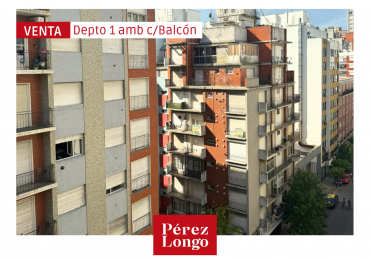 DEPARTAMENTO DE UN AMBIENTE CON BALCON
