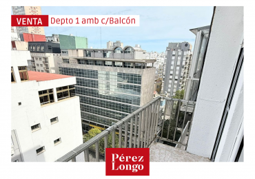 MONOAMBIENTE CON BALCON A LA CALLE